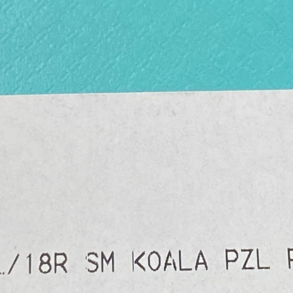 NEW Tiffany & Co. Save the Wild Koala Necklace Limited edition Rose gold 18k 925 - Picture 8 of 8